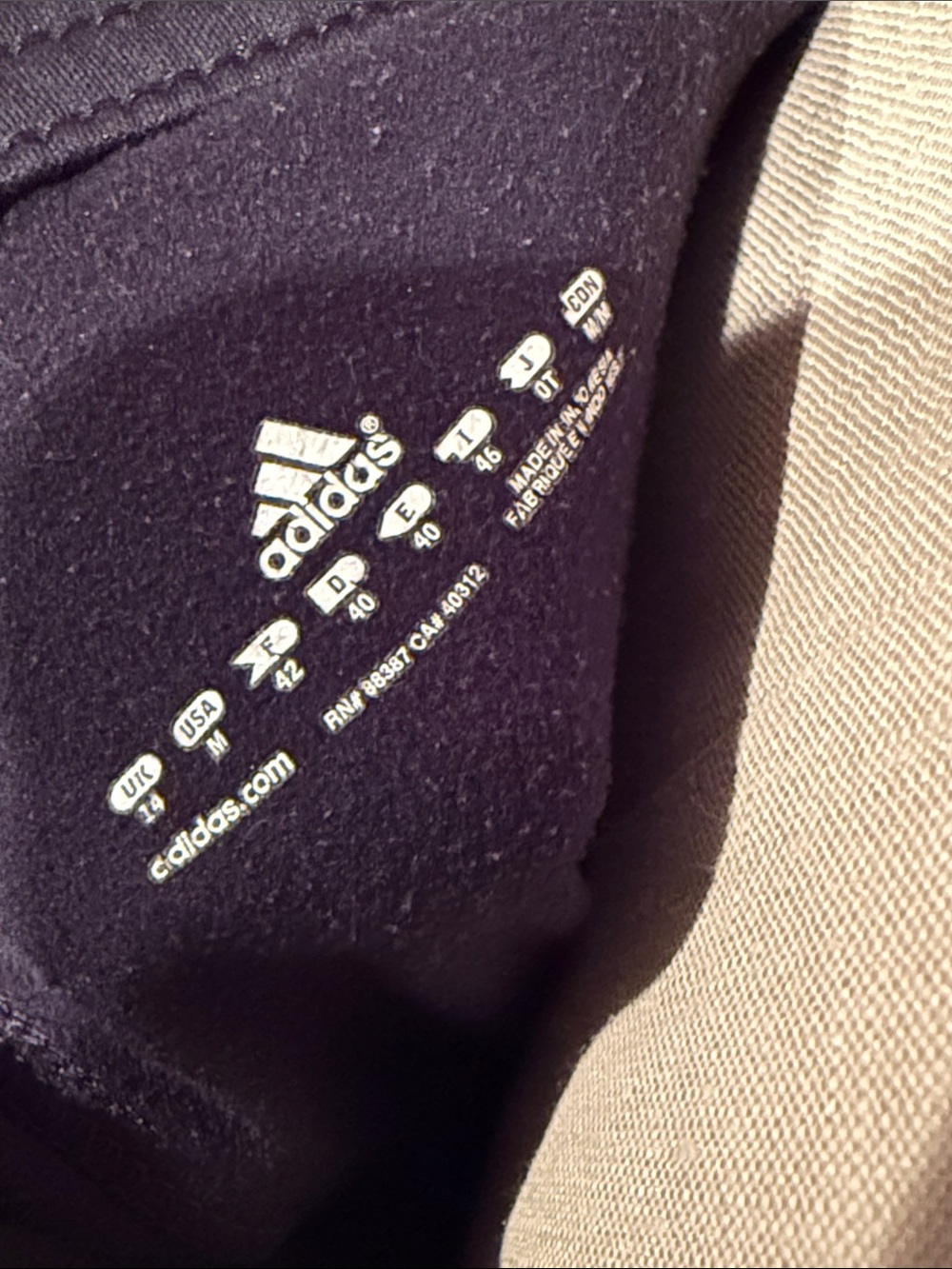 adidas Black Women's Track Sweatpants with Drawstring Waist - Picture 2 of 2